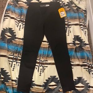 Carhartt Black midweight legging. Size small(4-6). New, too small for me